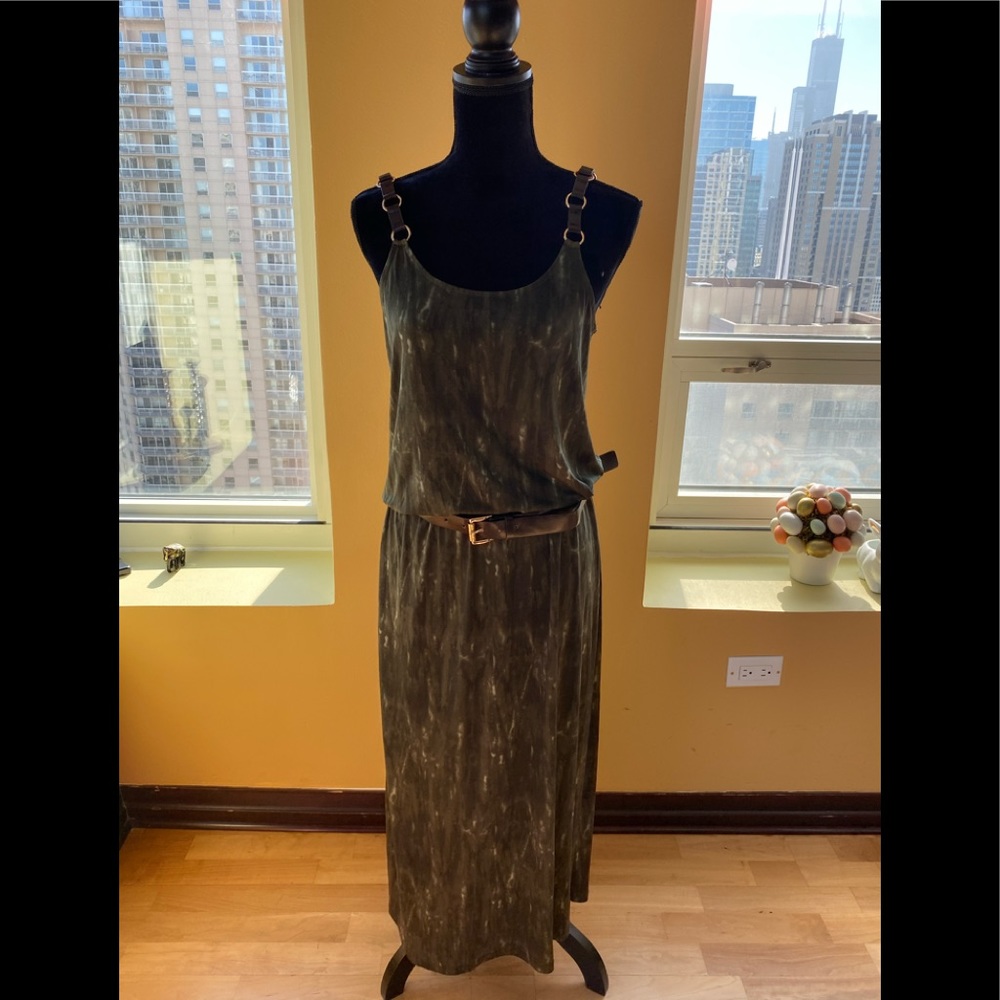 Michael Kors Dress Leather Straps w/belt Sz S